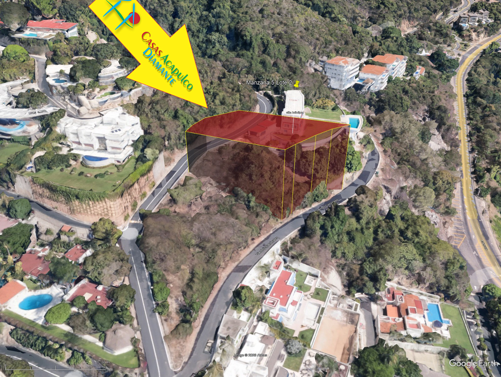 Terreno Las Brisas Altas Manzana 5 Lote 2 - Ubicación satelital 9